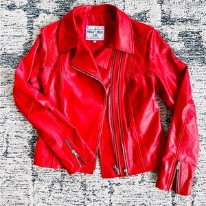 VERA PELLE genuine leather jacket from Italy